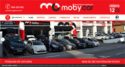 Desktop Screenshot of mobycar.pt