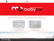 Tablet Screenshot of mobycar.pt